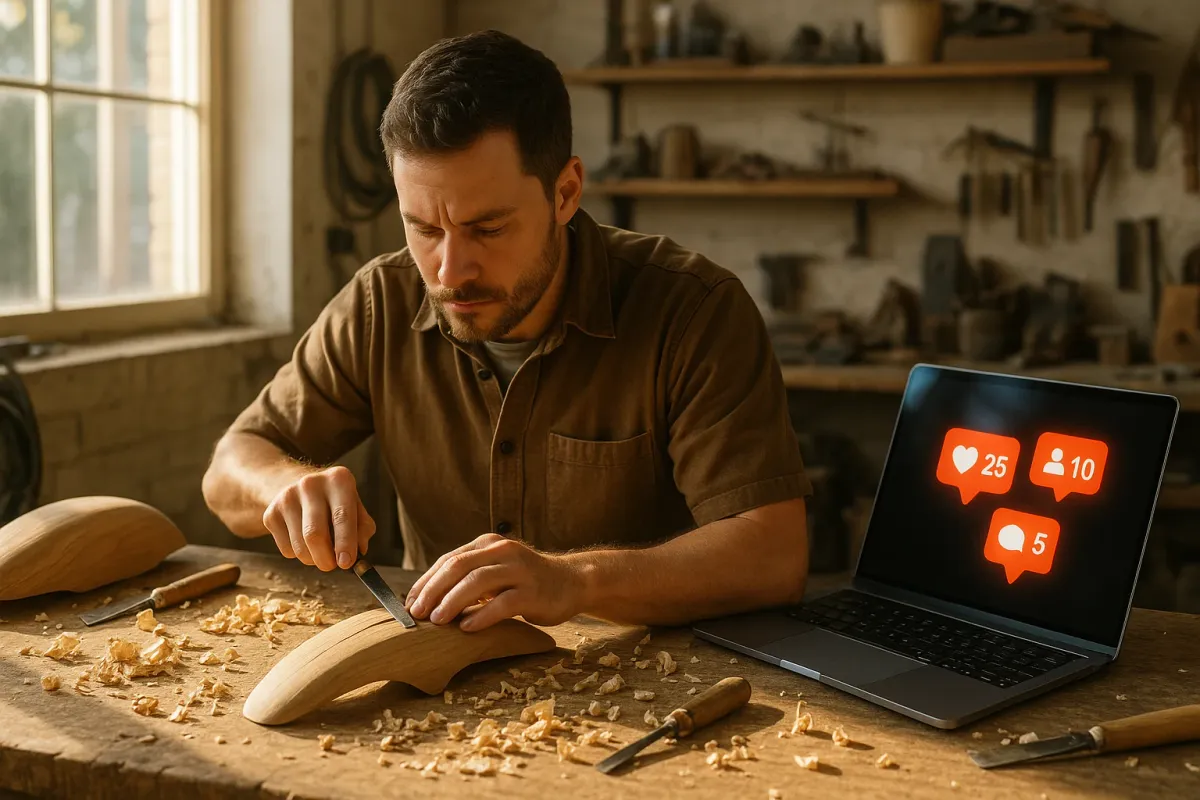 How Wooden Art Went Viral And Accidentally Described The Perfect Motorcycle