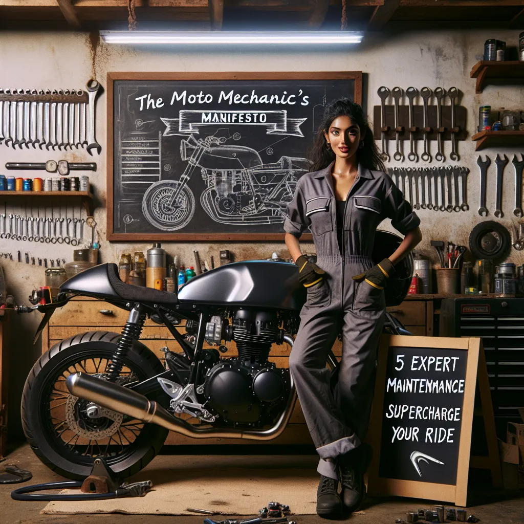 The Moto Mechanic's Manifesto: 5 Expert Maintenance Tips to Supercharge Your Ride