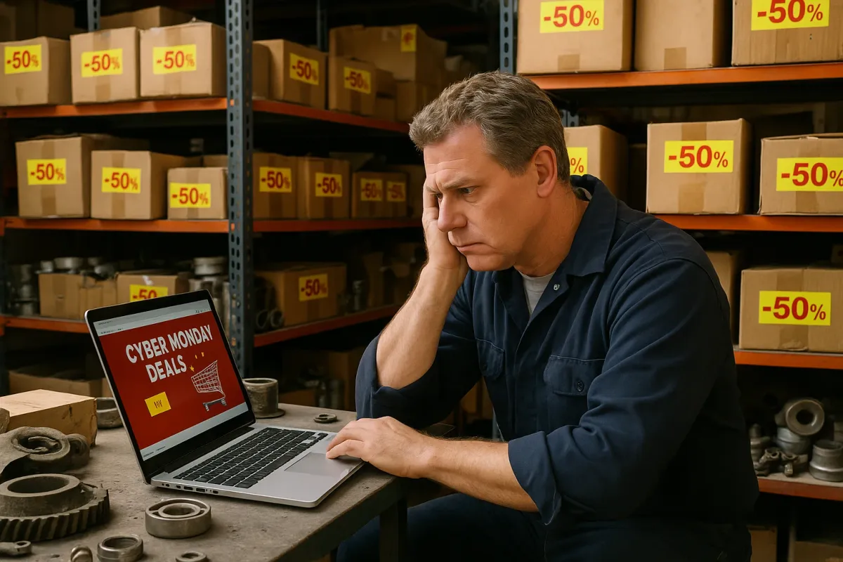 When Cyber Monday Attacks Your Parts Bin: Smart Maintenance In The Age Of Endless Deals