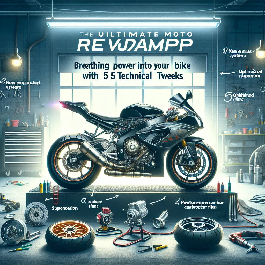 The Ultimate Moto Revamp: Breathing Power into Your Bike with 5 Technical Tweaks