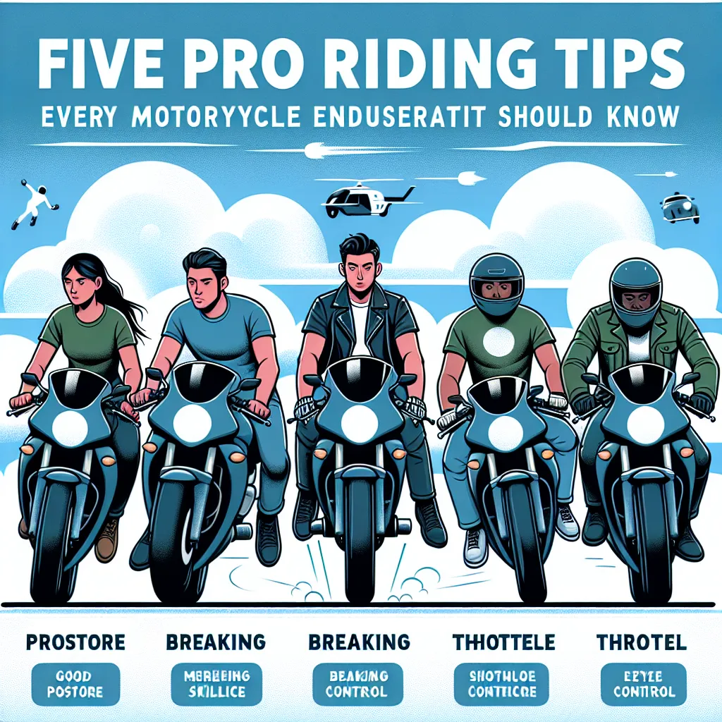 Five Pro Riding Tips Every Motorcycle Enthusiast Should Know