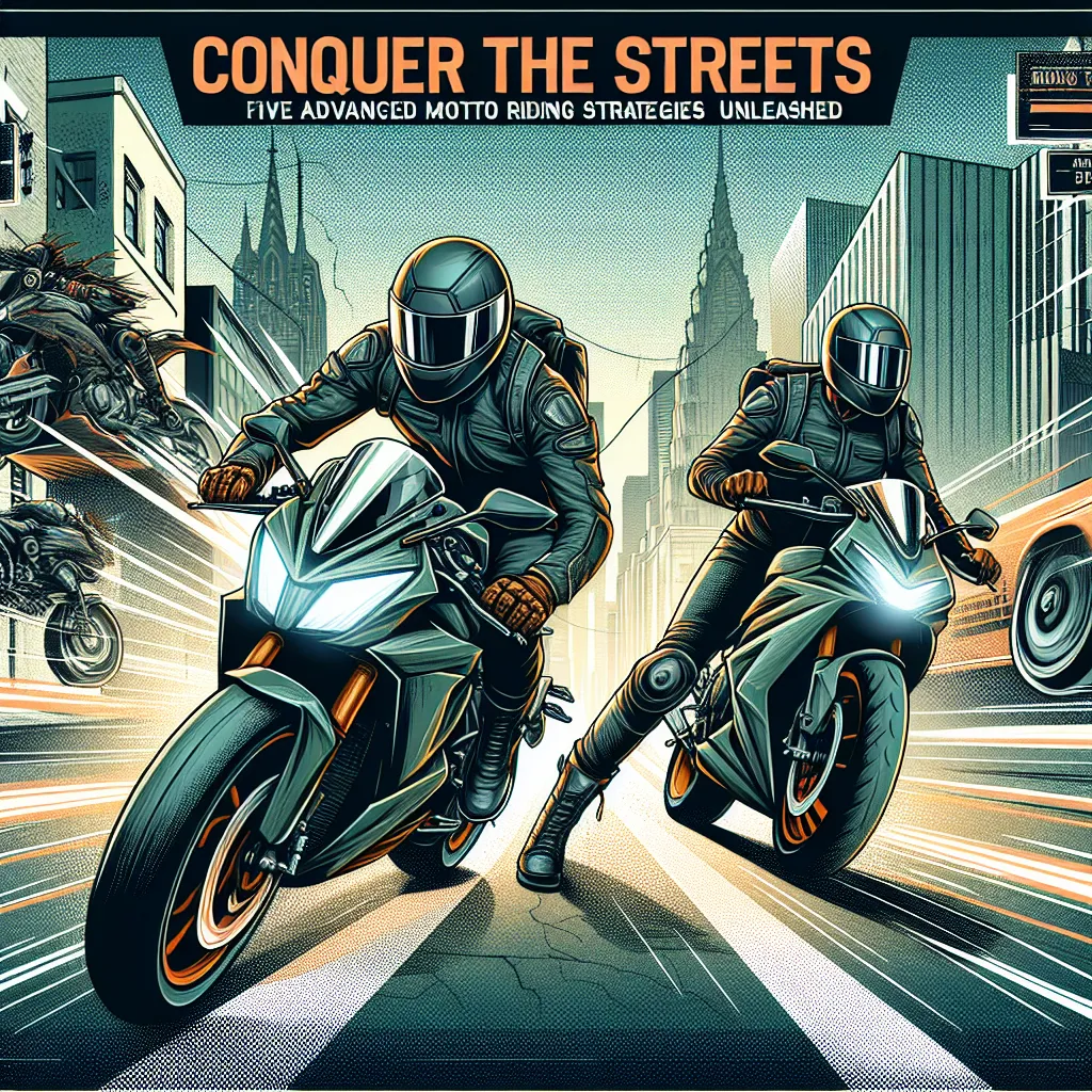 Conquer the Streets: Five Advanced Moto Riding Strategies Unleashed