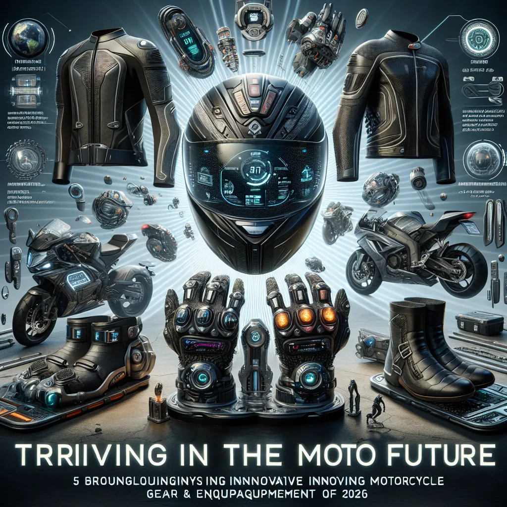 Thriving in the Moto Future: 5 Groundbreakingly Innovative Motorcycle Gear & Equipment of 2026