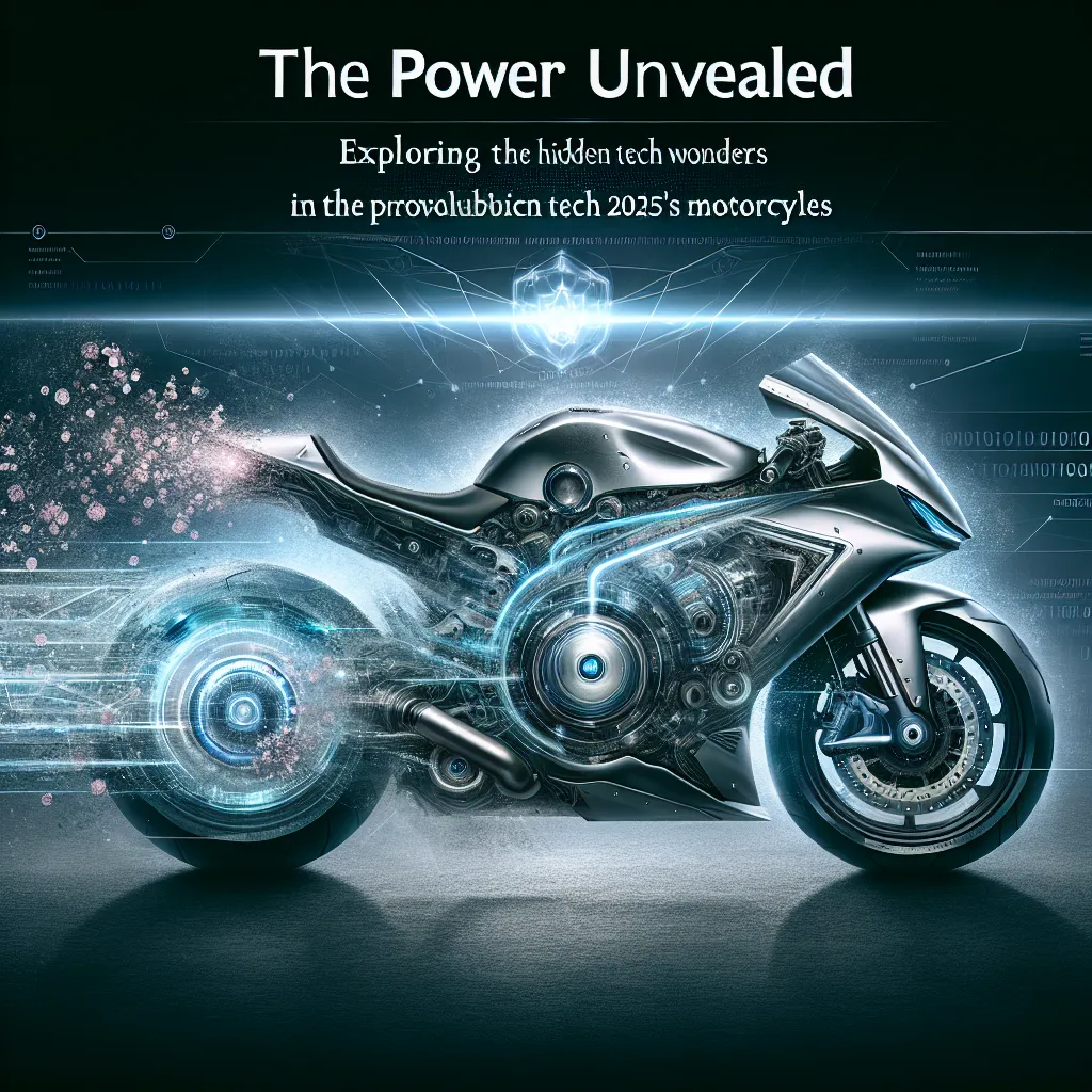 The Power Unveiled: Exploring the Hidden Tech Wonders in 2025's Motorcycles