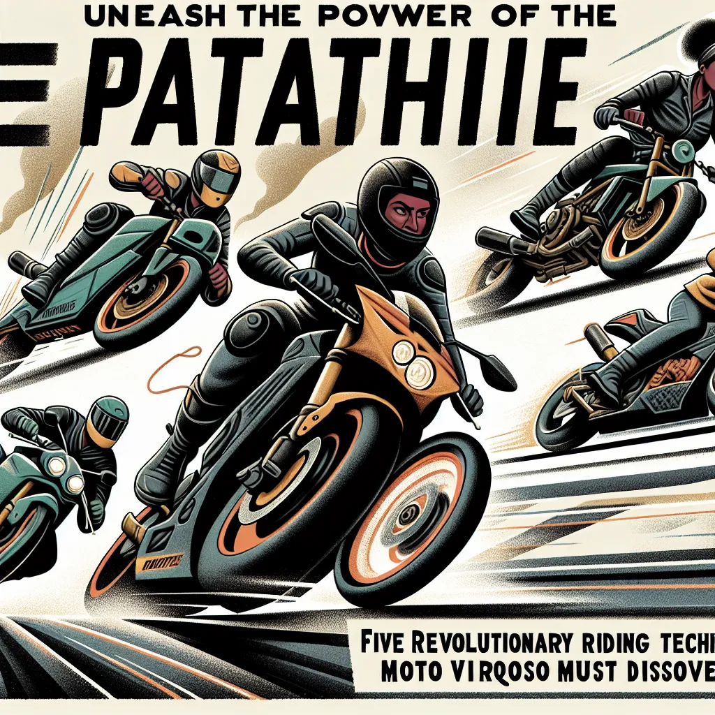Unleash the Power of the Pavement: Five Revolutionary Riding Techniques Every Moto Virtuoso Must Discover