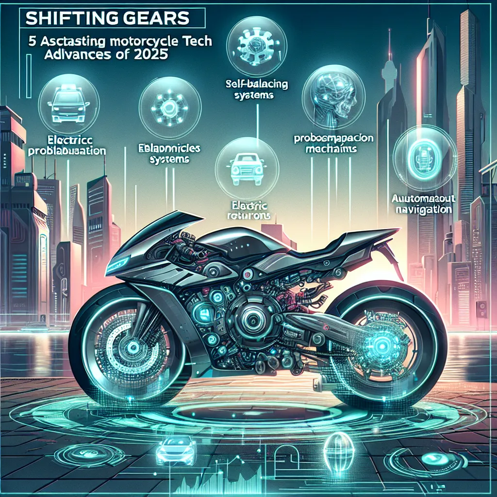 Shifting Gears: 5 Astonishing Motorcycle Tech Advances of 2025
