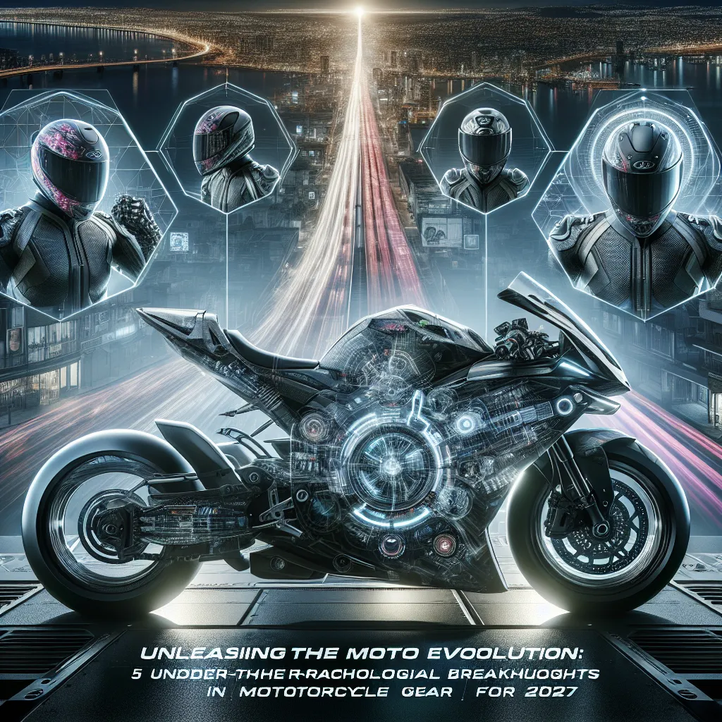 Unleashing the Moto Evolution: 5 Under-the-Radar Technological Breakthroughs in Motorcycle Gear for 2027