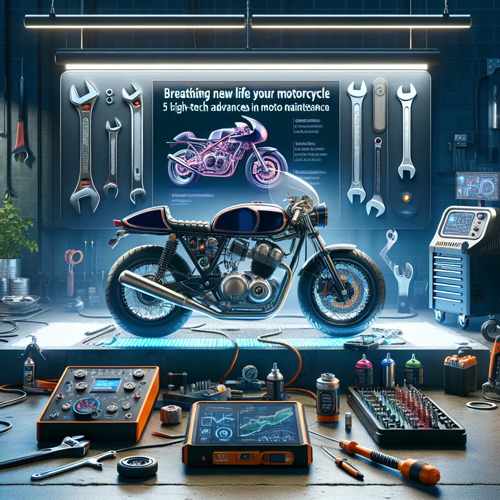 Breathing New Life Into Your Motorcycle: 5 High-Tech Advances in Moto Maintenance