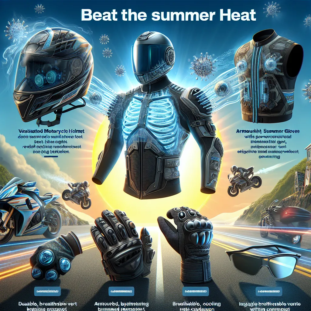 Beat the Heat: 5 Ingenious Motorcycle Gear Innovations for A Cool Summer Ride