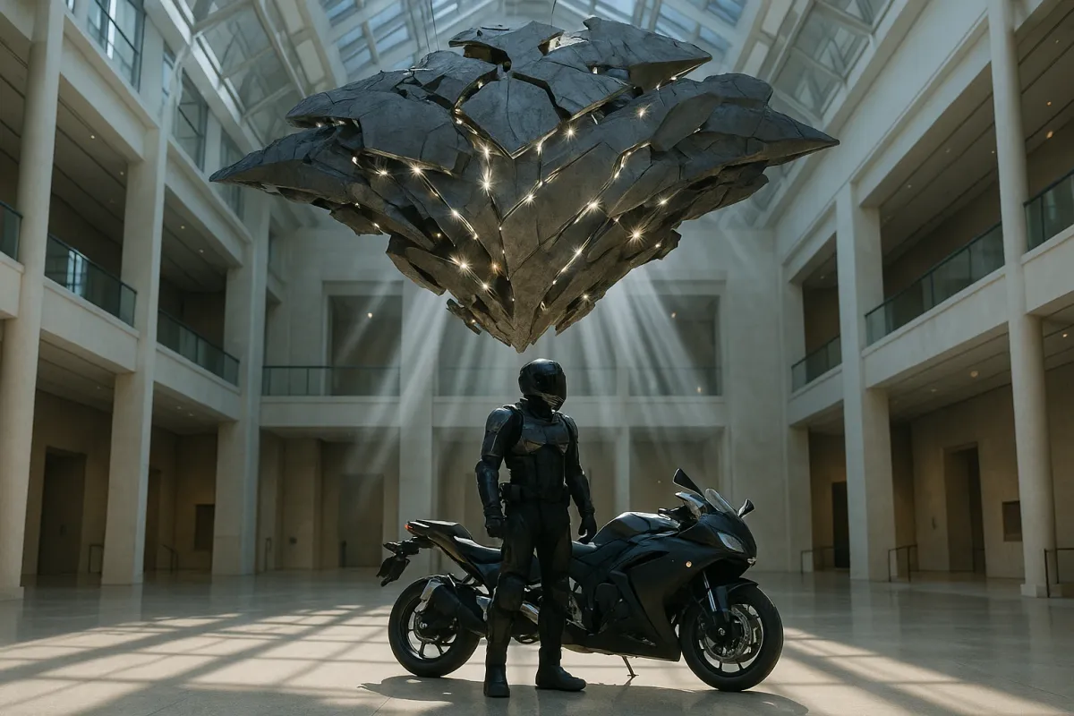 When Sculptures Defy Gravity, Moto Gear Should Too: The New Era of Impact Tech