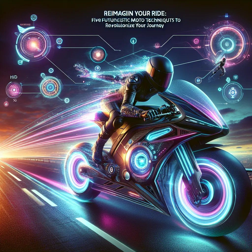 Reimagine Your Ride: Five Futuristic Moto Techniques to Revolutionize Your Journey