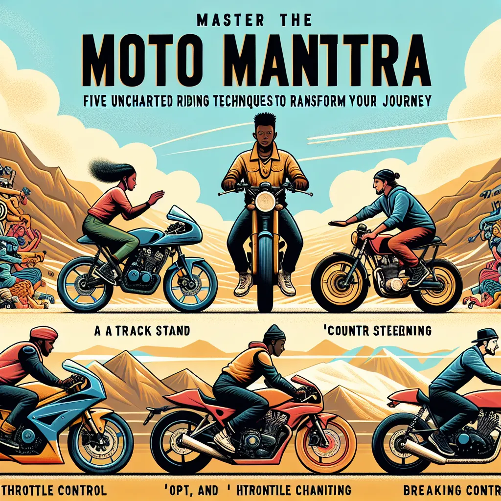 Master the Moto Mantra: Five Uncharted Riding Techniques to Transform Your Journey