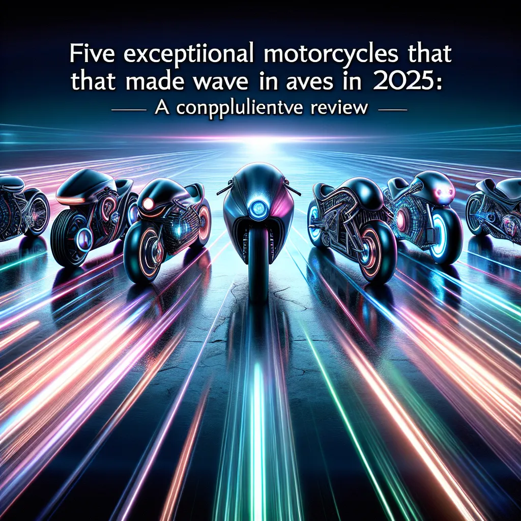 Five Exceptional Motorcycles That Made Waves in 2025: A Comprehensive Review