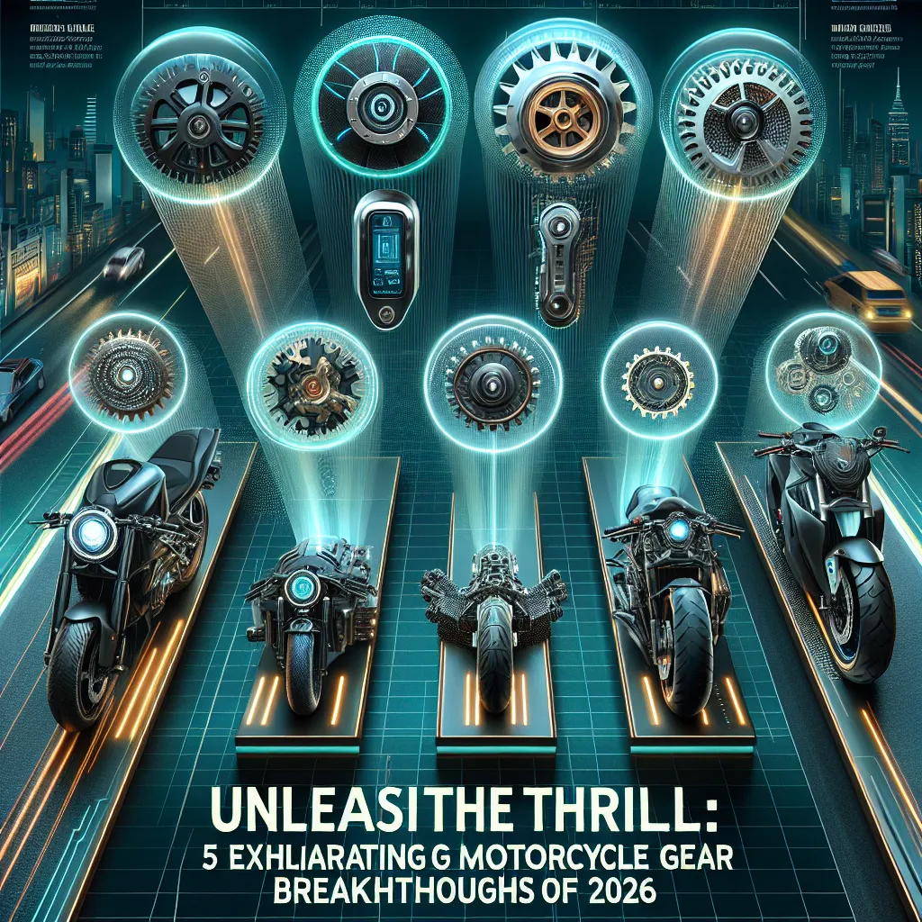 Unleash the Thrill: 5 Exhilarating Motorcycle Gear Breakthroughs of 2026