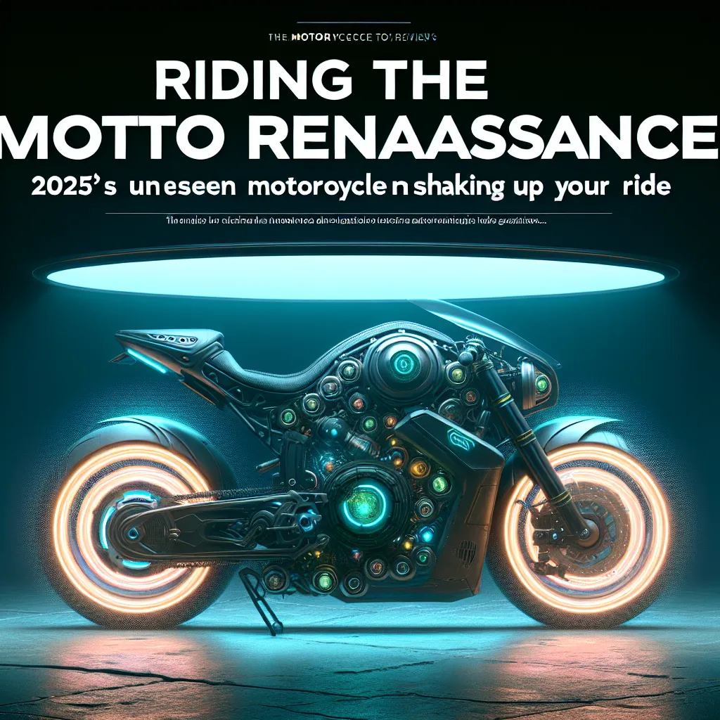 Riding the Moto Renaissance: 2025's Unseen Motorcycle Tech Innovations Shaking Up Your Ride