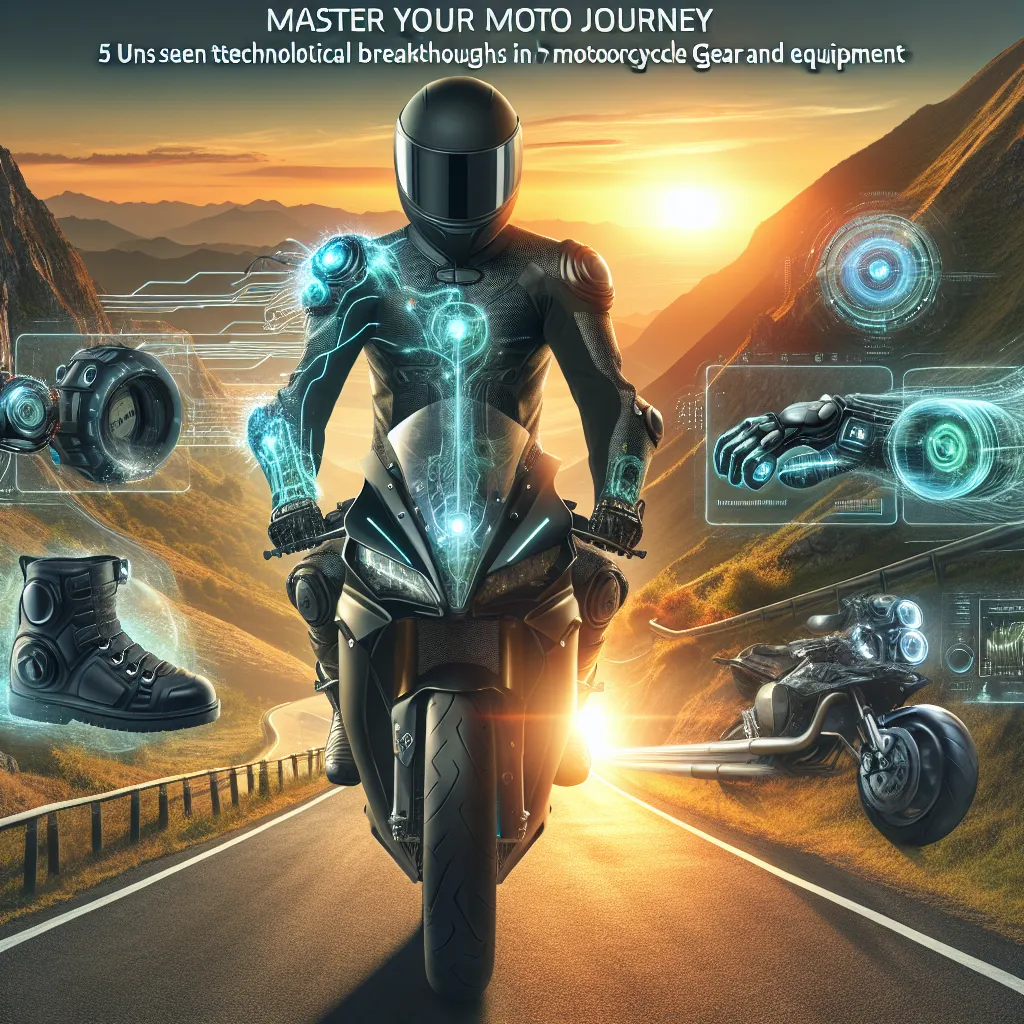 Master Your Moto Journey: 5 Unseen Technological Breakthroughs in Motorcycle Gear and Equipment