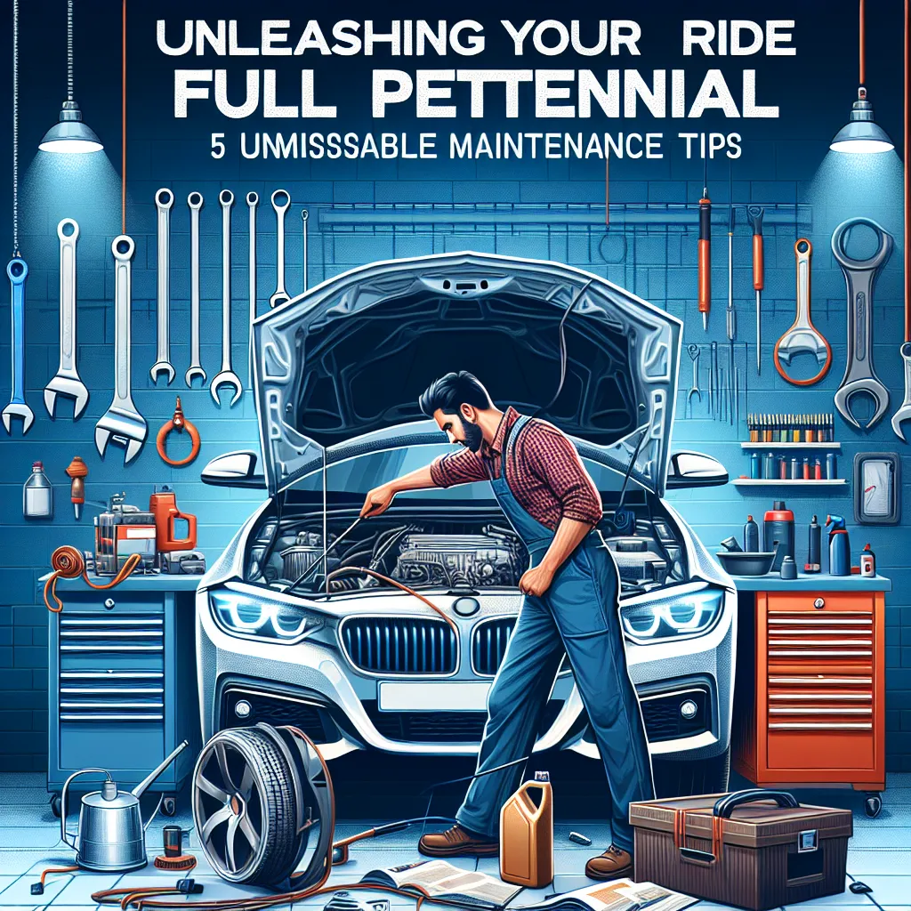 Unleashing Your Ride's Full Potential: 5 Unmissable Maintenance Tips