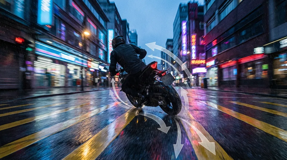 Street Physics in Real Time: Riding With Deliberate Precision