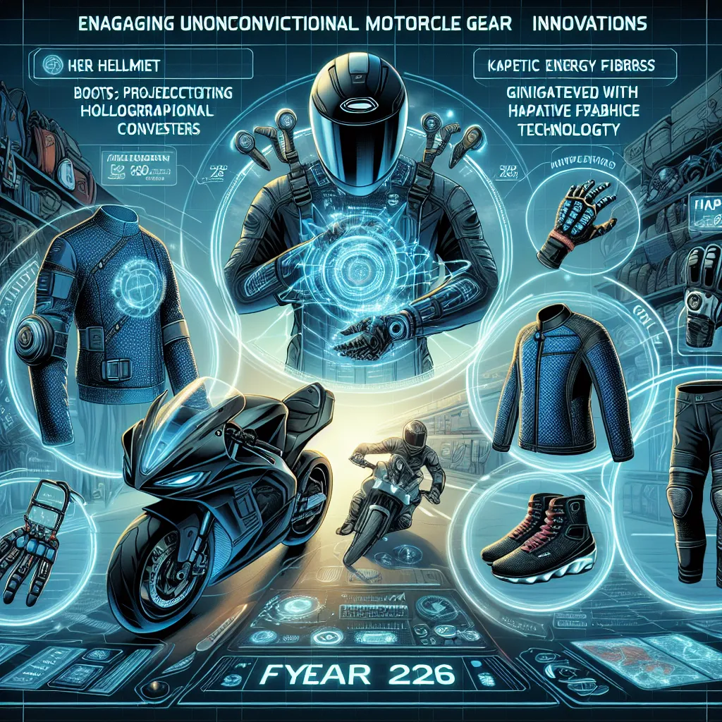 Discover the Future: 5 Unconventional Motorcycle Gear Innovations Set to Define 2026