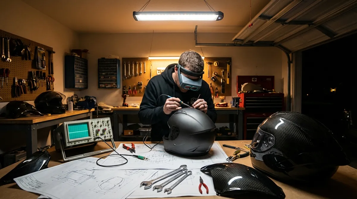 Building a High-Fidelity Helmet System: From Shell to Soundscape