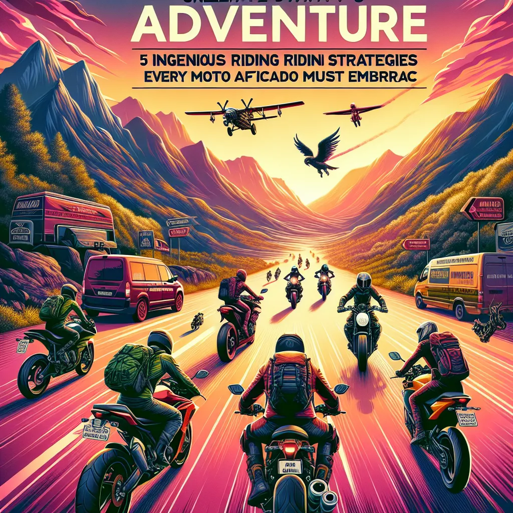 Unleash the Spirit of Adventure: 5 Ingenious Riding Strategies Every Moto Aficionado Must Embrace