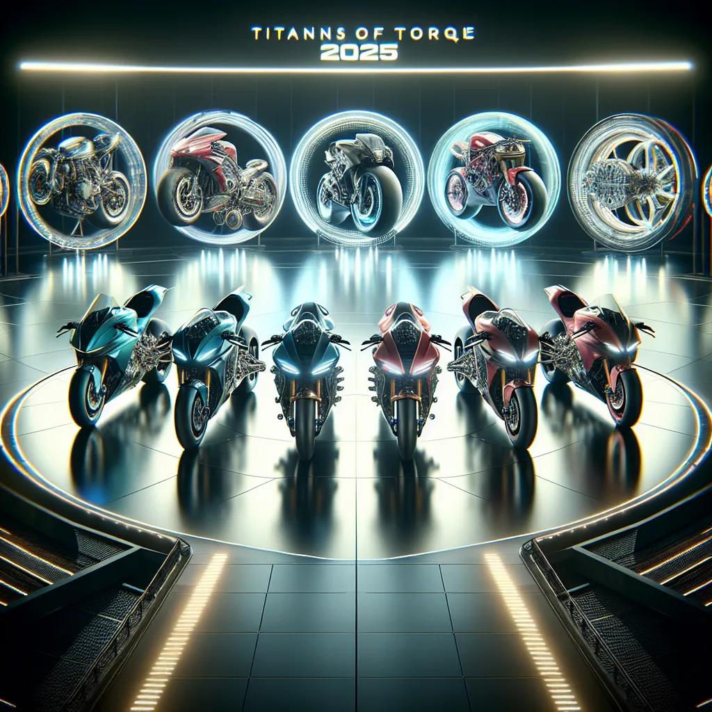 The Five Titans of Torque: Unmasking the Most Exciting Motorcycle Innovations of 2025