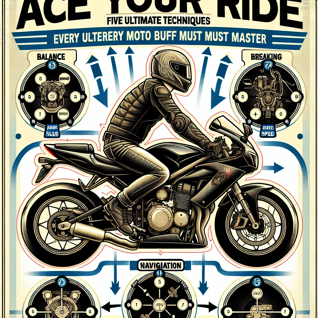 Ace Your Ride: Five Ultimate Techniques Every Moto Buff Must Master