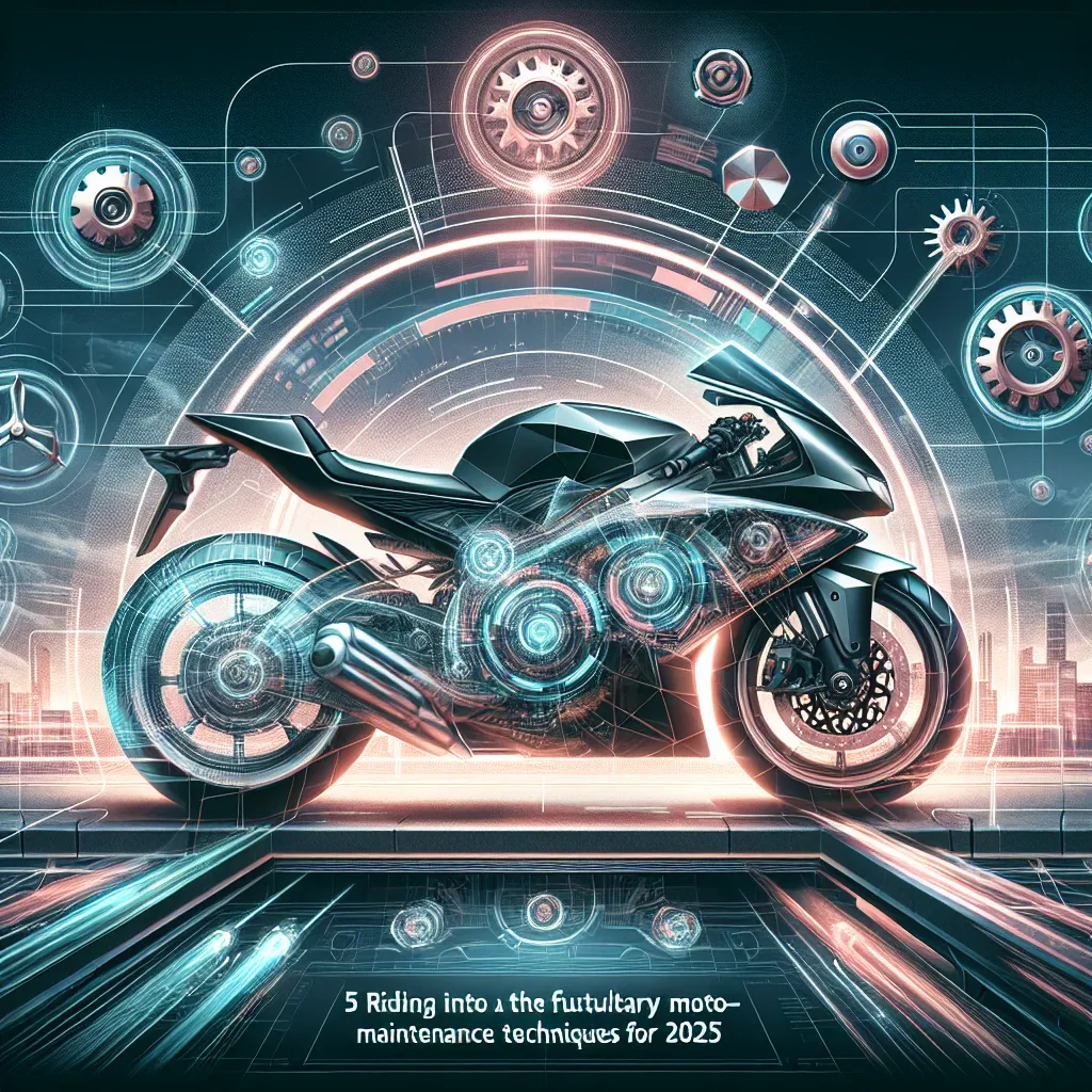 Riding into the Future: 5 Revolutionary Moto Maintenance Techniques for 2025