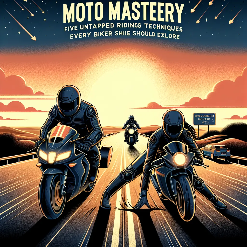 The Road to Moto Mastery: Five Untapped Riding Techniques Every Biker Should Explore