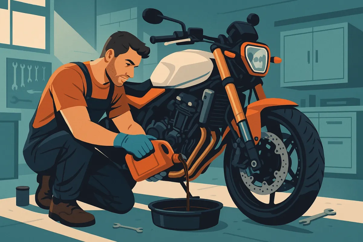 What Started As A Simple Oil Change Turned Into A Masterclass In Moto Maintenance