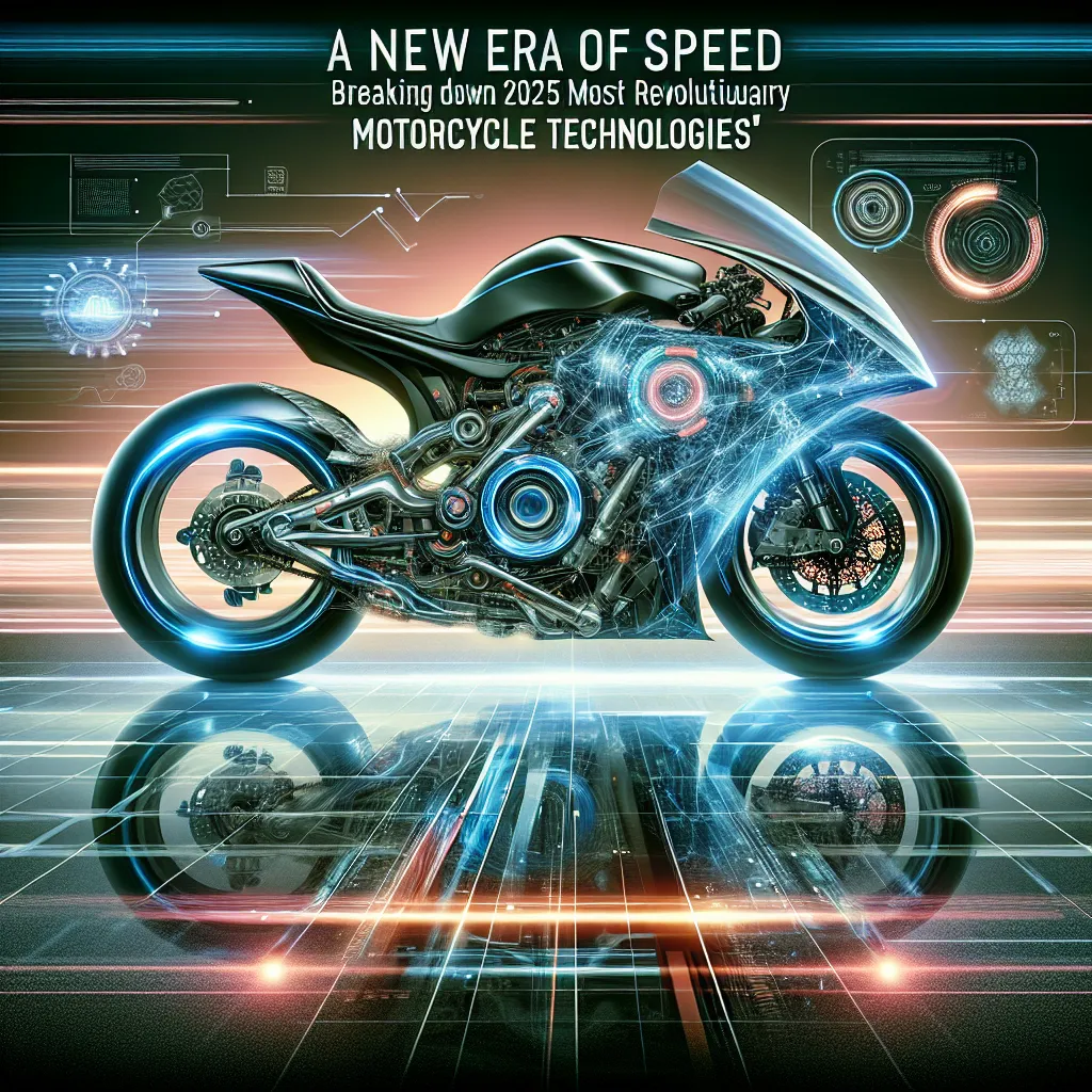 A New Era of Speed: Breaking Down 2025's Most Revolutionary Motorcycle Technologies