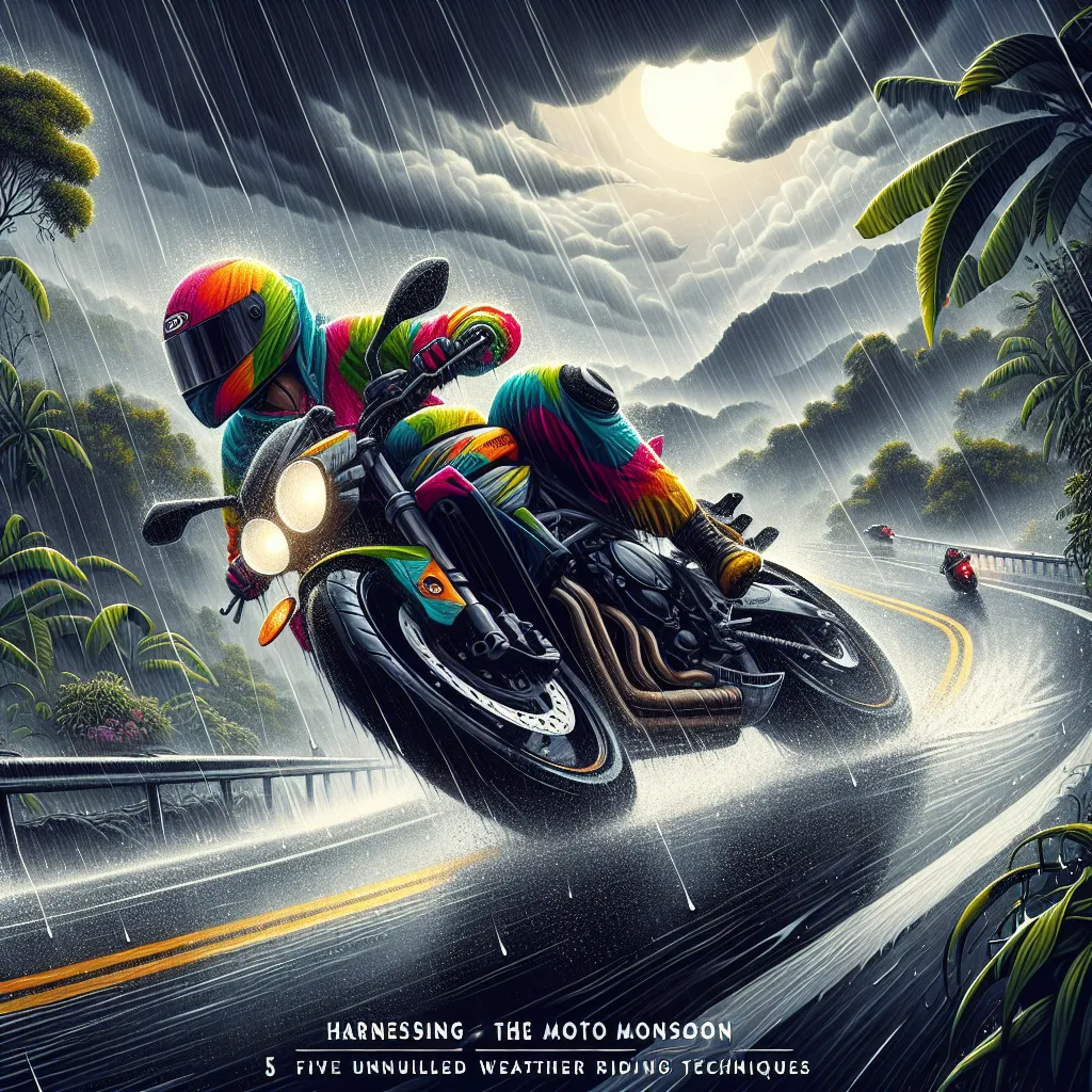 Harnessing the Moto Monsoon: Five Unveiled Wet Weather Riding Techniques