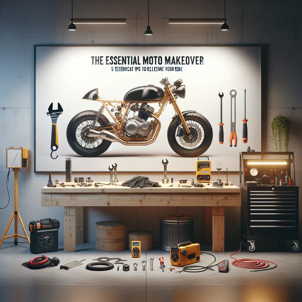 The Essential Moto Makeover: 5 Technical Tips to Elevate Your Ride