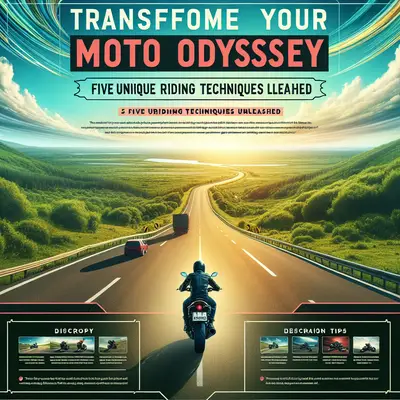 Transform Your Moto Odyssey: Five Unique Riding Techniques Unleashed