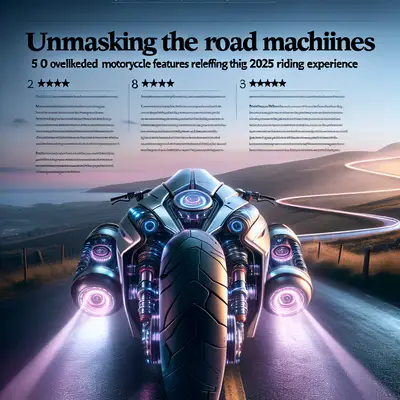 Unmasking the Road Machines: 5 Overlooked Motorcycle Features Redefining the 2025 Riding Experience